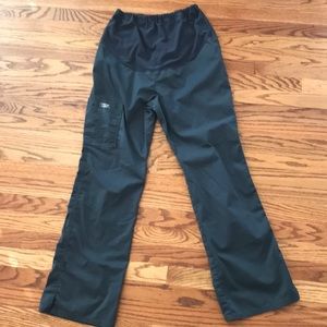 Slate grey Maternity scrub pants size Small